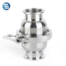 Food Grade Stainless Steel 304 316L Spring Sanitary Clamp Check Valve